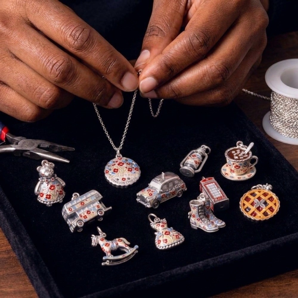 قلادات كرتونية لطيفة من الفولا - مراجعة Jewelry Making London وسعره